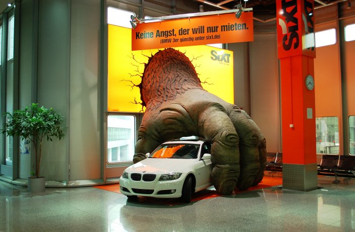 Guerilla Marketing Sixt