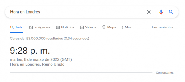 OneBox SERP