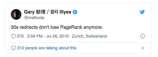 301 redirects pagerank loss
