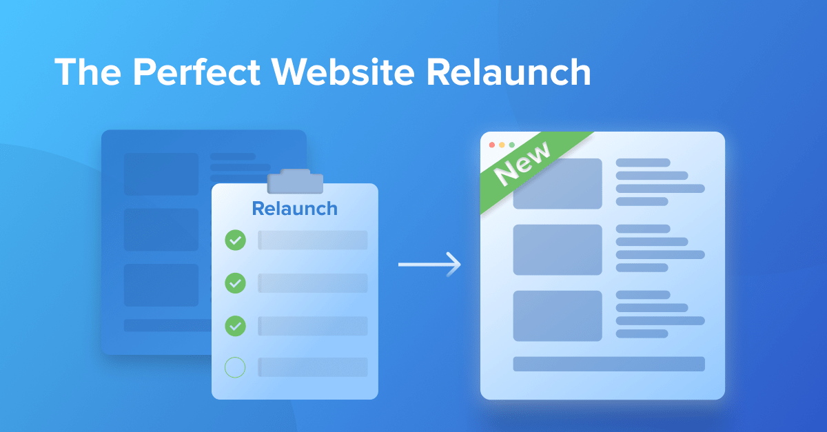 The Perfect Website Relaunch – Complete SEO Checklist