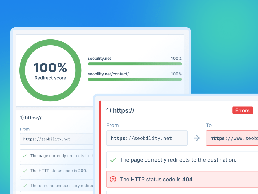 Redirect Checker